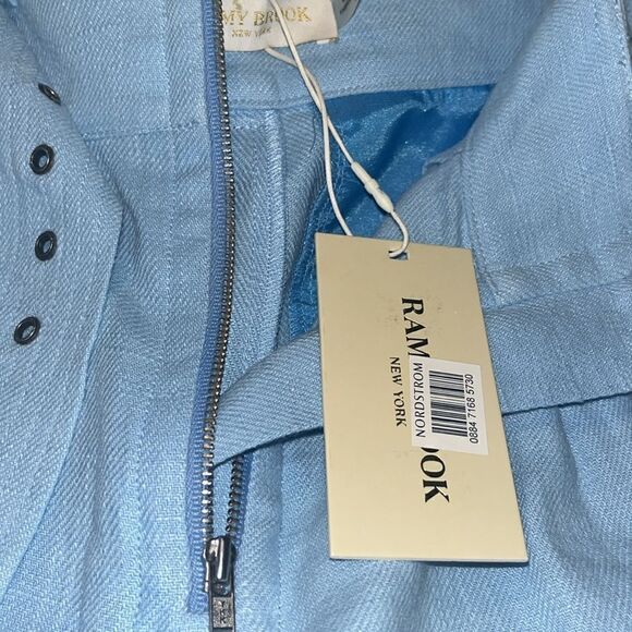 NWT Ramy Brook Women's Gleirys Belted Shorts size 2 - Picture 6 of 13